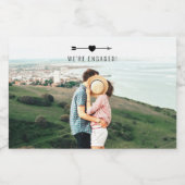 Lichte foto | VERLOVING | Mini-laboratorium voor m Sparkling Wijnetiket (Enkel label)