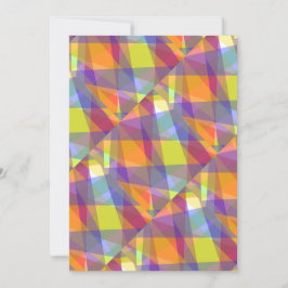 Lichte Geometrische - Wenskaart Feestdagenkaart