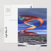 :Lichte golf 5: Ontwerpproducten door CricketDiane Briefkaart (Voorkant / Achterkant)