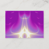 LICHTE GOLVEN, Violet, Paarse, Wit Visitekaartje (Achterkant)