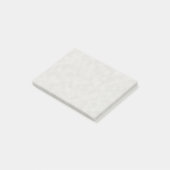 Lichte grijze perkament textuur achtergrond post-it® notes (Schuin)