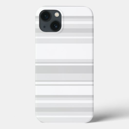 Lichte grijze strepen Case-Mate iPhone hoesje (Achterkant)