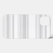 Lichte grijze strepen Case-Mate iPhone hoesje (Achterkant (horizontaal))