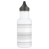 Lichte grijze strepen waterfles  (Links)