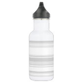 Lichte grijze strepen waterfles  (Rechts)