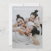 Lichte groene madeliefjes Zalig Moederdag Kaart|1  Feestdagenkaart (Achterkant)