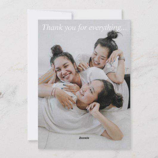 Lichte groene madeliefjes Zalig Moederdag Kaart|1  Feestdagenkaart (Achterkant)