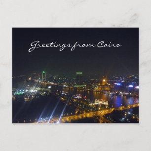 lichte groeten van caïro briefkaart