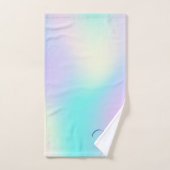 Lichte holografische achtergrond bad handdoek (Handdoek)