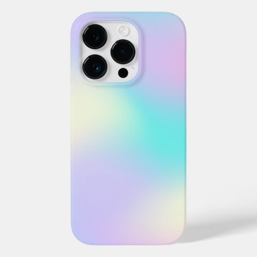 Lichte holografische achtergrond Case-Mate iPhone case (Achterkant)