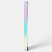 Lichte holografische achtergrond samsung galaxy hoesje (Linkerkant)