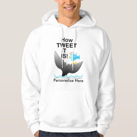 Lichte hoodies en zweet - hoe TWEET het is! (Voorkant)