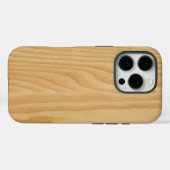 Lichte houtbordtexturen Case-Mate iPhone case (Achterkant (horizontaal))