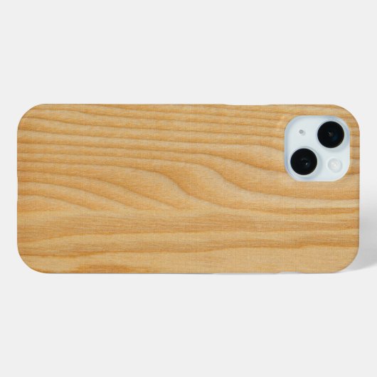 Lichte houtbordtexturen Case-Mate iPhone case (Achterkant (horizontaal))
