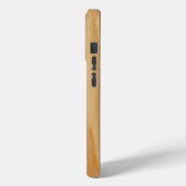 Lichte houtbordtexturen Case-Mate iPhone case (Achterkant / Links)