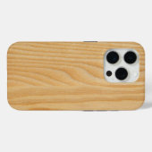 Lichte houtbordtexturen Case-Mate iPhone case (Achterkant (horizontaal))