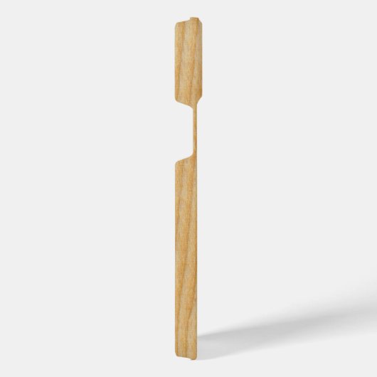 Lichte houtbordtexturen iPhone hoesje (Rechterkant)