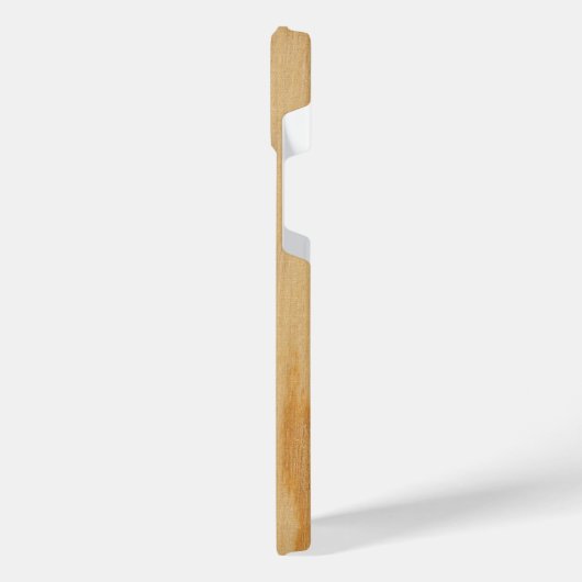 Lichte houtbordtexturen iPhone hoesje (Linkerkant)