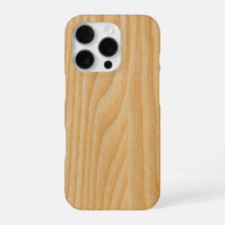 lichte houten plank texturen iPhone 16 pro hoesje