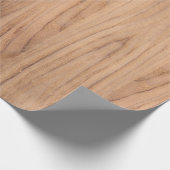 Lichte houten planken, met houten graan cadeaupapier (Hoek)