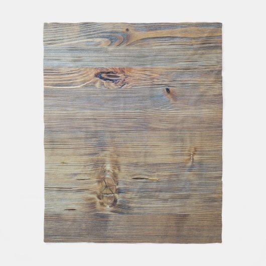 Lichte houten textuur achtergrondabstract, home de fleece deken (Voorkant)