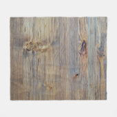 Lichte houten textuur achtergrondabstract, home de fleece deken (Voorkant (Horizontaal))