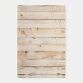 Lichte houtnerf boerderijbord post-it® notes (Voorkant)