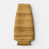 Lichte houtnerf flesjeskoeler (Voorkant)