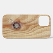 Lichte houtstructuur Case-Mate iPhone hoesje (Achterkant (horizontaal))