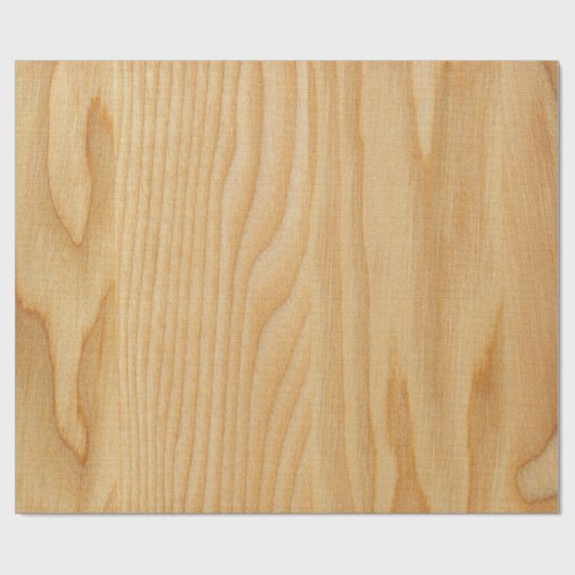 lichte houtwaren cadeaupapier (Vlak)