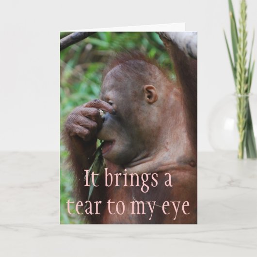 Lichte Humor van het Vrouw over Veroudering Kaart (Voorkant)