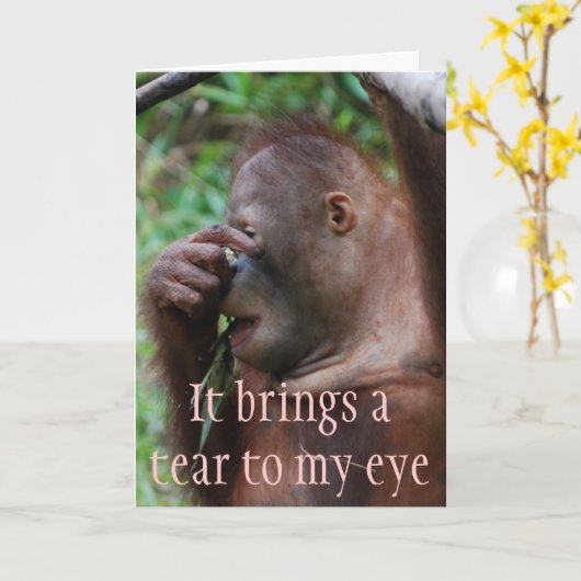 Lichte Humor van het Vrouw over Veroudering Kaart (Gele Bloem)