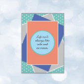 Lichte Humoureus-bemoedigingskaart Kaart