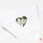 Lichte Ivory en olijven Magnoliaanse Stickers (Envelop)