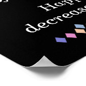 Lichte kaars - Boeddha-quote - Afdrukken Poster (Hoek)