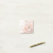 Lichte kaneelbloesems post-it® notes (Op bureau)