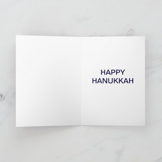 LICHTE KANSEN EN EAT LATKES FEESTDAGEN KAART (Binnen)