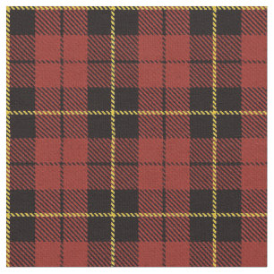 Lichte kastanjebruine rode plaid stof