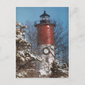 Lichte Kerstmis van Nauset Feestdagenkaart (Voorkant)