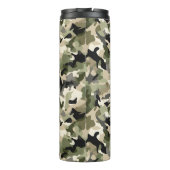 Lichte klassieke camouflage thermosbeker (Achterkant)