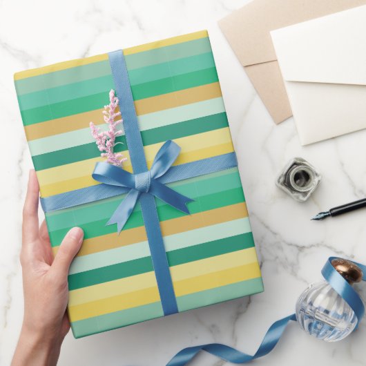Lichte Kleur Strepen Cadeaupapier (Geschenken)