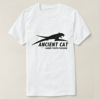 Lichte kleur van de kattenkat (Saber Toothed Cat) T-shirt