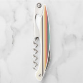  lichte kleurenstrepen kurkentrekker (Voorkant)