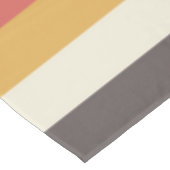 lichte kleurenstrepen tafelkleed (Gekanteld)