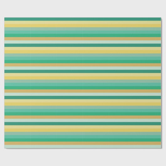 Lichte kleurstrepen cadeaupapier (Vlak)