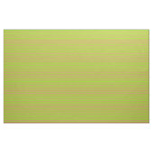 Lichte koraal & Chartreuse gekleurde lijnen Stof (Yard (91,4 cm))