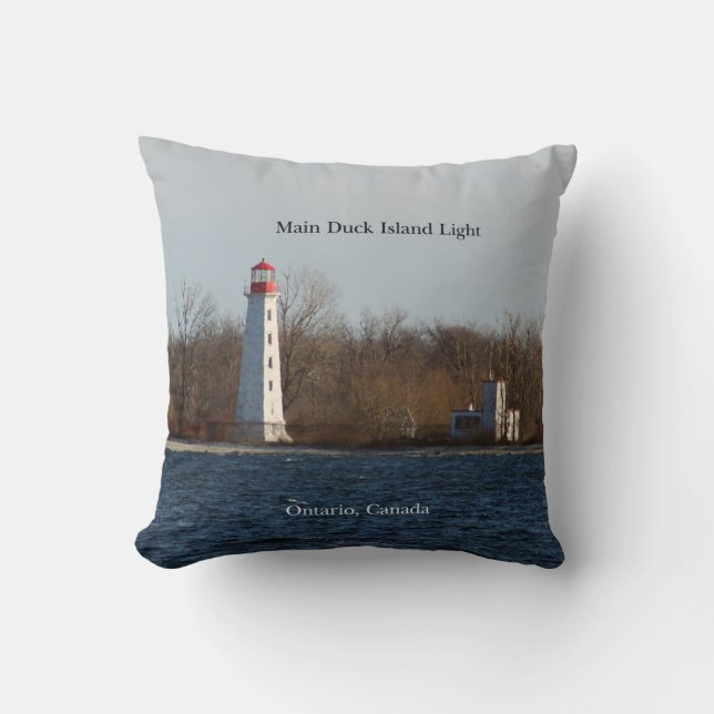 Lichte kussen van Duck Island (Voorkant)