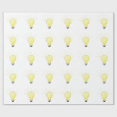 Lichte lamp cadeaupapier (Vlak)