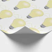 Lichte lamp cadeaupapier (Hoek)