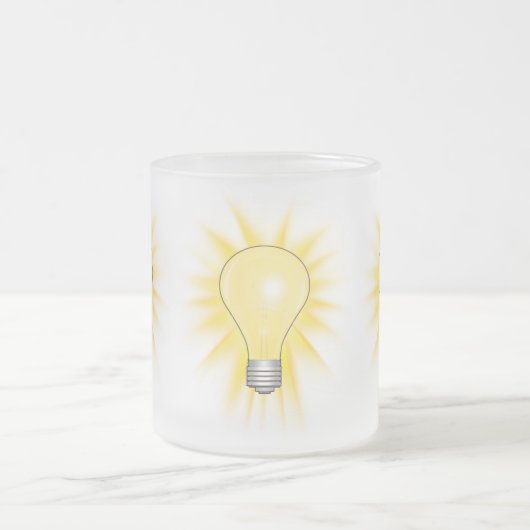 Lichte lamp - De lichten dimmen Matglas Koffiemok (Center)